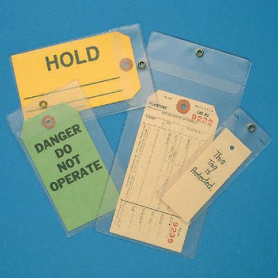 Clear Protective Tag Envelopes