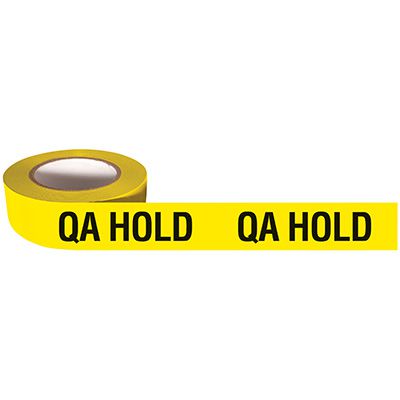 QA Hold Adhesive Backed Quality Control Tapes