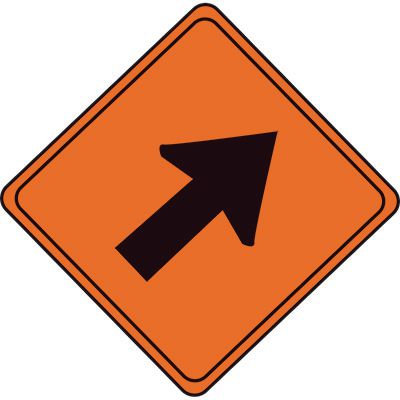 Quadra™ Flex V Sign - Lane Closure