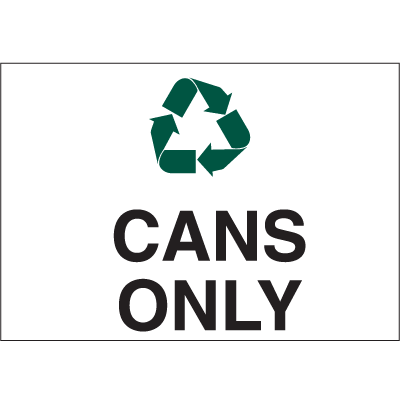 Recycling Labels - Cans Only