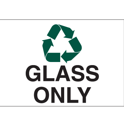 Recycling Labels - Glass Only