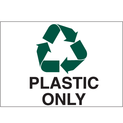 Recycling Labels - Plastic Only