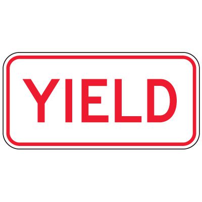 Regulation Traffic Control Signs - Yield