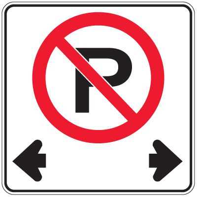 Regulation Traffic Signs - No Parking