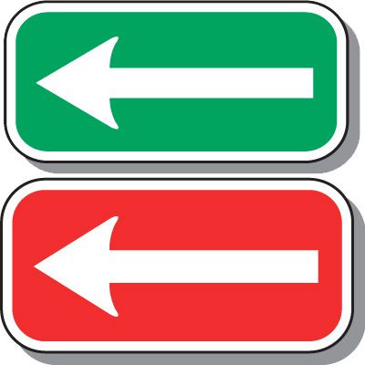Reserved Parking Signs - 1-Way Arrow