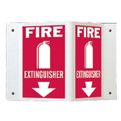 Rigid High Visibility Signs - Fire Extinguisher
