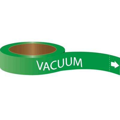Roll Form Self-Adhesive Pipe Markers - Vacuum