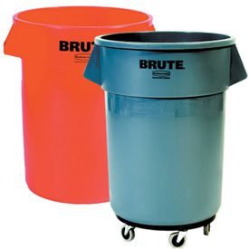 Rubbermaid® Brute® 32 Gallon Trash Can & Lid