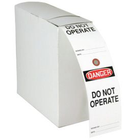 Safety Tag Rolls - Danger Do Not Operate