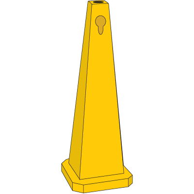 Safety Traffic Cones - Blank