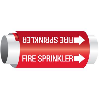 Setmark® Snap-Around Fire Protection Markers - Fire Sprinkler