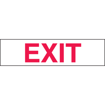 Setonsign® Value Packs - Exit