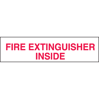 Setonsign® Value Packs - Fire Extinguisher Inside