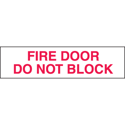 Setonsign® Value Packs  - Fire Door Do Not Block