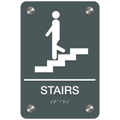 Stairs - Premium ADA Facility Signs
