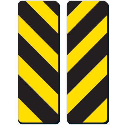 Reflective Traffic Signs - Hazard Strips