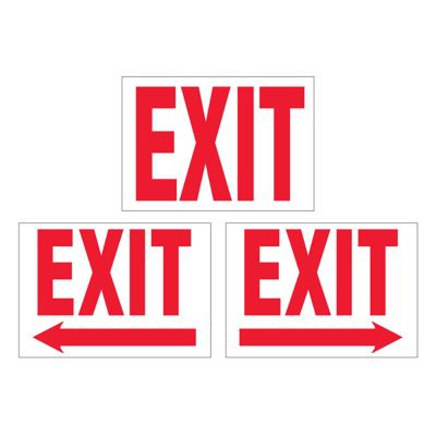 Ultra-Stick Signs - Exit