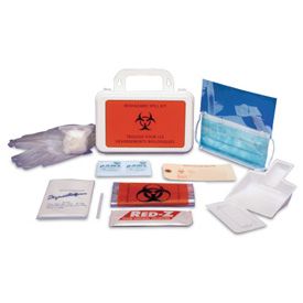 Biohazard Spill Kit, Universal Precaution Compliance Kit