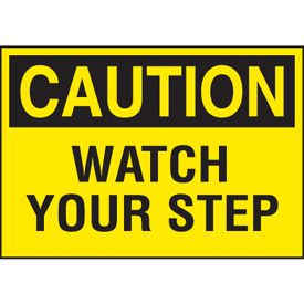 Warning Labels - Watch Your Step