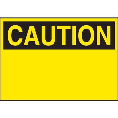 Warning Labels - Caution (Header Only)