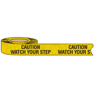 Nadco Waterproof Anti-Slip Tape - Caution Watch Your Step ASV-2CWS