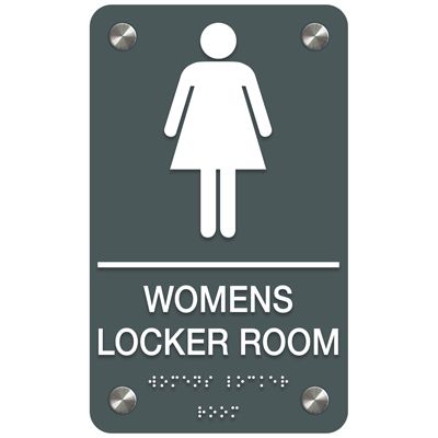 Women's Locker Room - Premium ADA Facility Signs