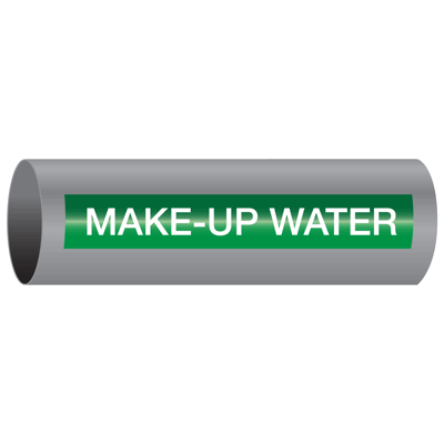 Wrap Around Adhesive Roll Markers - Make-Up Water