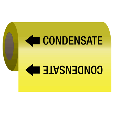 Wrap Around Adhesive Roll Markers - Condensate