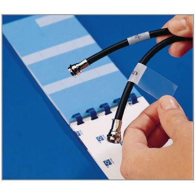 Write-On Self Lam Wire Markers 1" X 6"