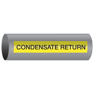 Xtreme-Code™ Self-Adhesive High Temperature Pipe Markers - Condensate Return