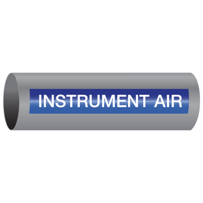 Xtreme-Code™ Self-Adhesive High Temperature Pipe Markers - Instrument Air