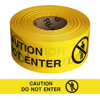 Barricade Tape - Caution Do Not Enter