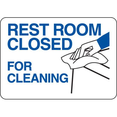 Magnetic Housekeeping Signs - Rest Room Closed