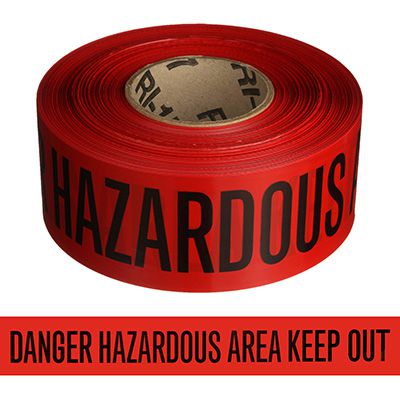 Barricade Tape - Danger Hazardous Area Keep Out