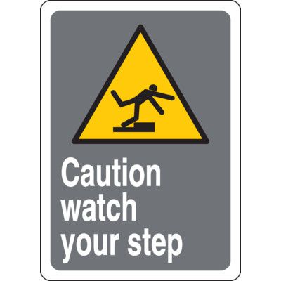 CSA Safety Sign - Caution Watch Your Step