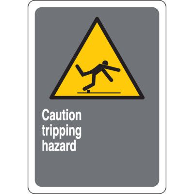 CSA Safety Sign - Caution Tripping Hazard