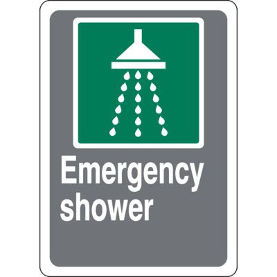 CSA Safety Sign - Emergency Shower