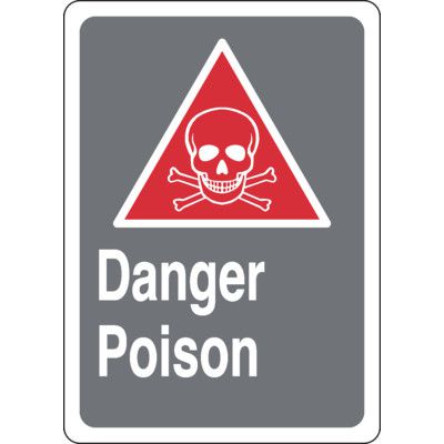 CSA Safety Sign - Danger Poison
