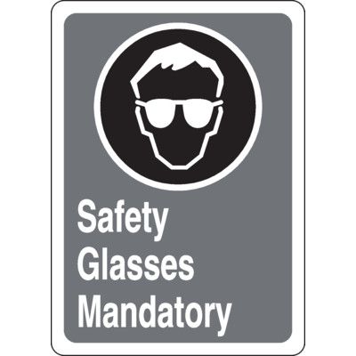 CSA Safety Sign - Safety Glasses Mandatory