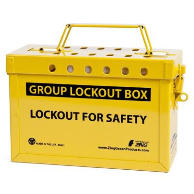 Zing® RecycLockout Group Lockout Box