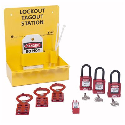 Zing® RecycLockout Mini Lockout Station, Stocked