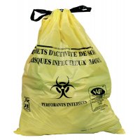 Sacs poubelles pour Déchets d'Activité de Soins à Risques Infectieux DASRI