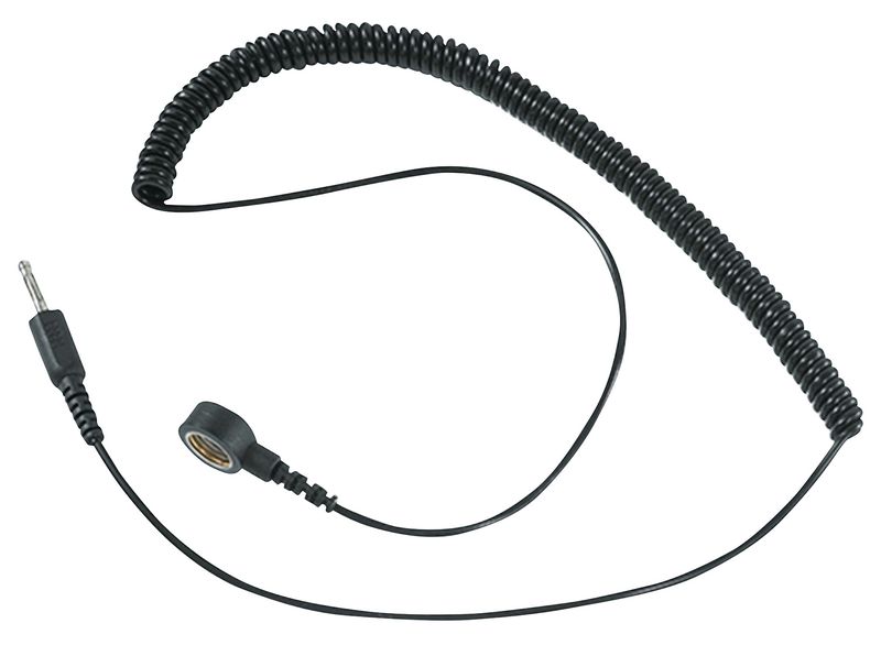 Câble de raccordement en spiral pour bracelet ESD