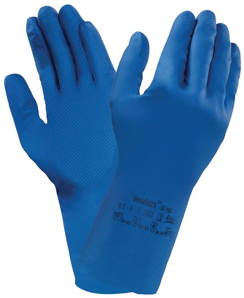 Gants de protection chimique réutilisables en latex pour industrie alimentaire VersaTouch™ 87-195 Ansell