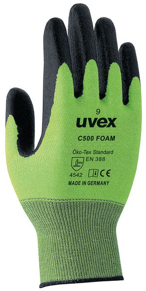 Gants anti-coupures Uvex C500 foam