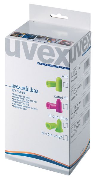 Recharges de bouchons d'oreilles Uvex pour distributeur 'One 2 Click'