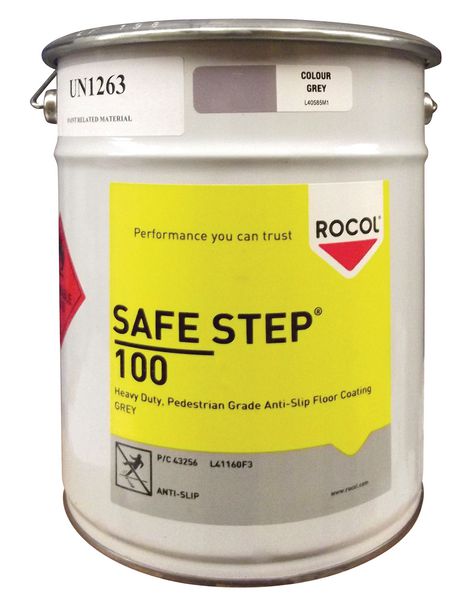 Peinture antidérapante Safe Step 100 pour zones piétonnes - Puissance moyenne