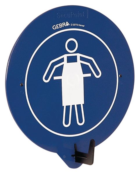 Crochet porte-EPI avec pictogramme "Vêtement de protection obligatoire"
