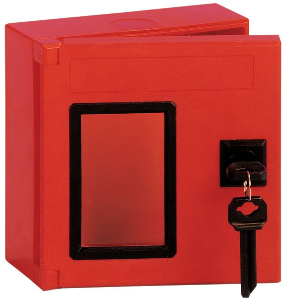 Boîte à clé de secours carrée en ABS