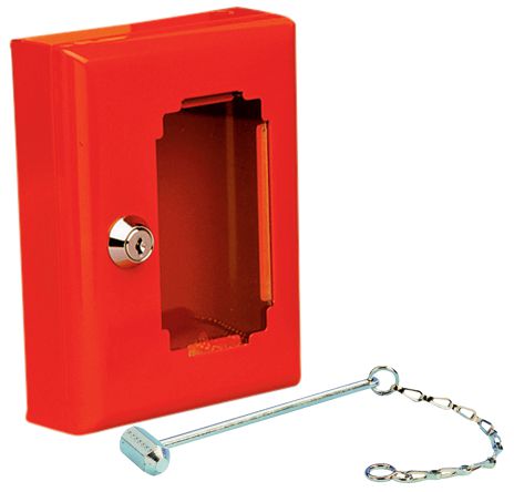 Boîte à clé de secours homologuée H520 avec marteau